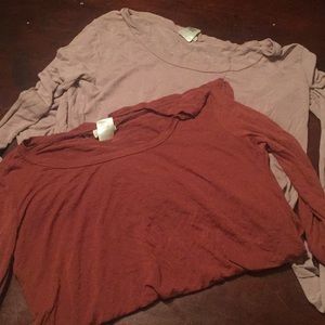 Double long sleeve dressy shirts!